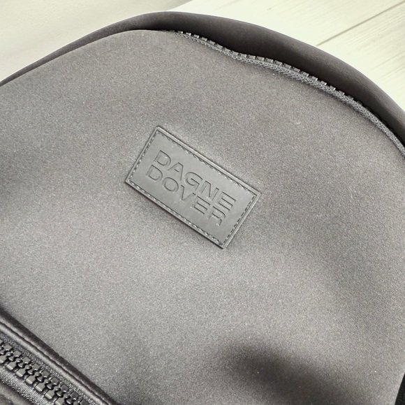 Dagne Dover Dakota Medium Neoprene  Black Backpack - Picture 4 of 6